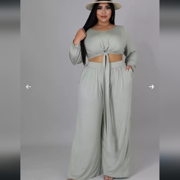 Alexis Pant Set - plus size - Picture 2 of 3